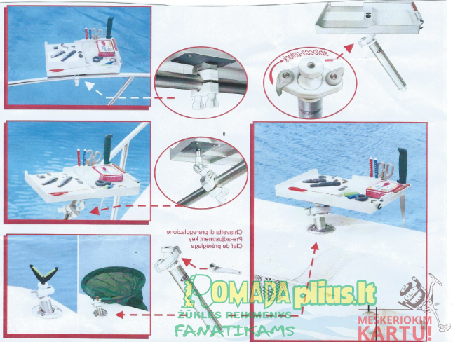 Staliukas Specialus Surf Stovui Jūriniai arba Kateriui ir valčiai nepakeičiamas iš Italijos - Image 7