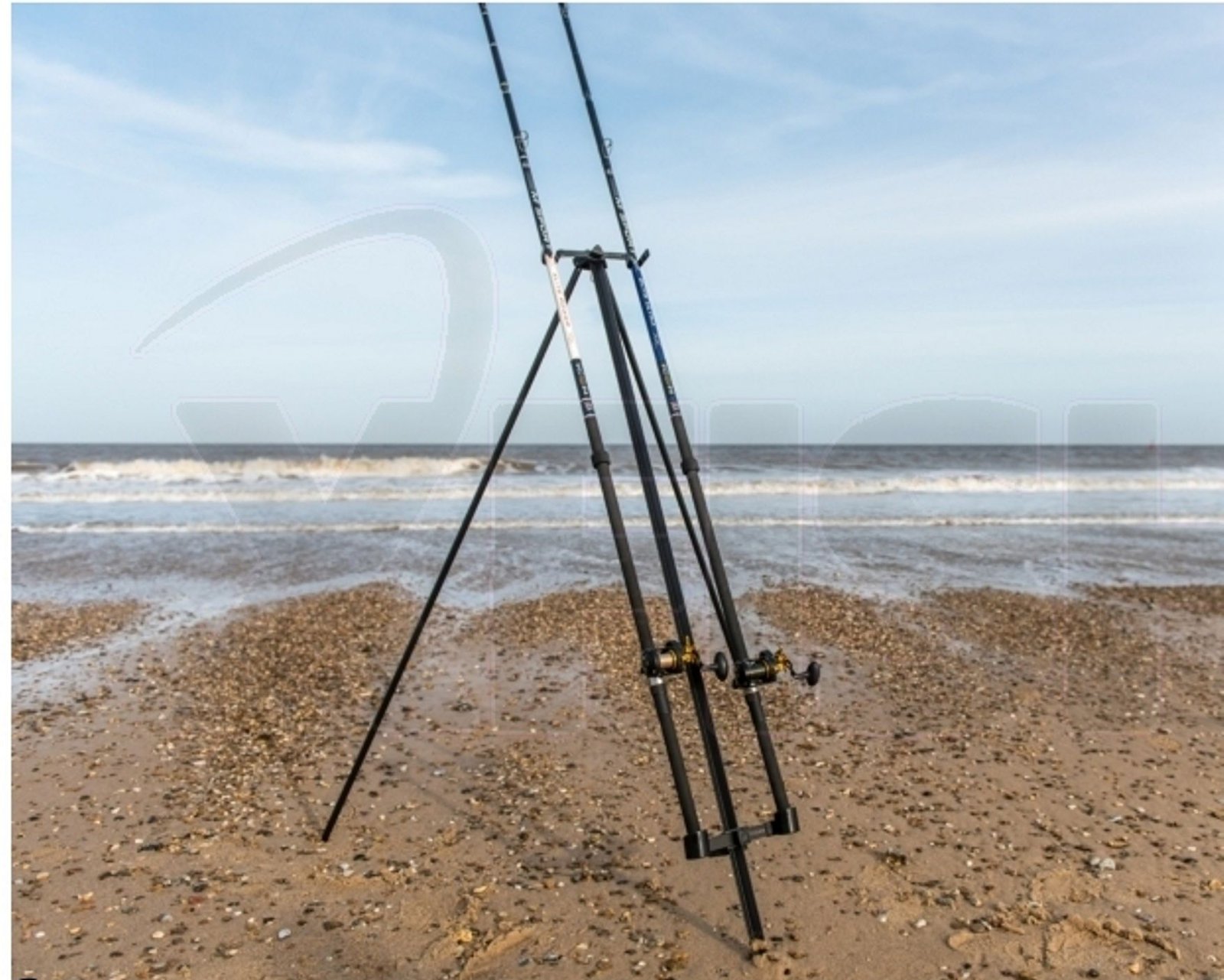 Stovas meškerėms Jūrinis Šaminis tripod Surf EXTRA Wychwood Žvejybai nuo kranto Jūroje ir Nemune Skirvytėje iš Anglijos Wychwood - Image 2