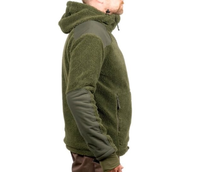 -66% Super Kaina 59eur Striukė Šilta Fleece su gaubtuvu Exsellent Žvejybai ir Medžioklei šerpų flisas - Image 6