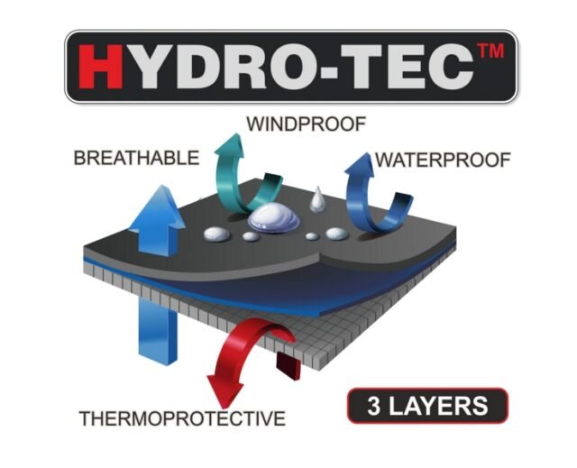 Striukė Spiningautojo 100% Pilka HYDRO-TEC - Image 3