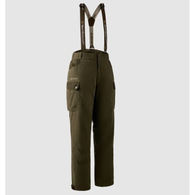 Kelnės Žieminė Rudeninė  Deerhunter Eagle Winter Medžioklinė Ruda Apranga Medžiotojui DEER-TEX® Performance Shell 100% atsparus vandeniui - Image 4