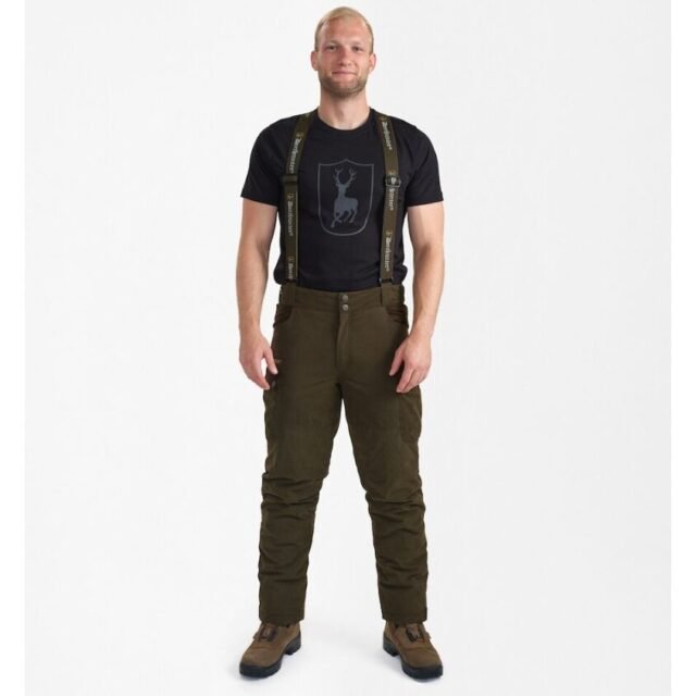 Kelnės Žieminė Rudeninė  Deerhunter Eagle Winter Medžioklinė Ruda Apranga Medžiotojui DEER-TEX® Performance Shell 100% atsparus vandeniui - Image 6