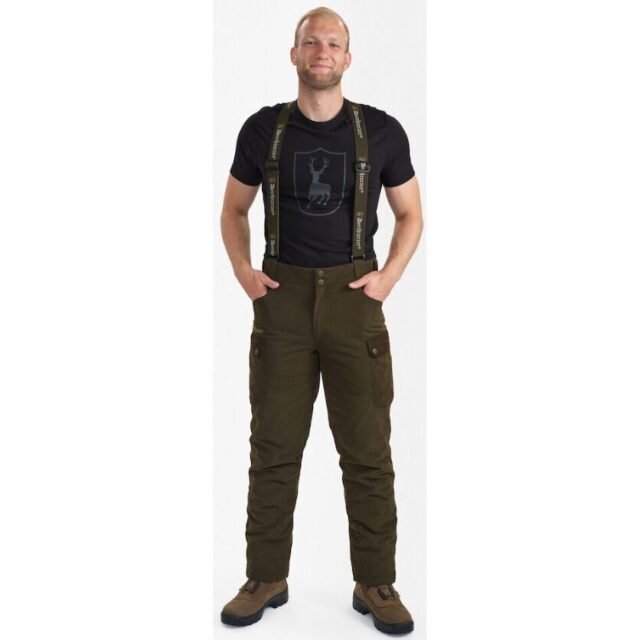 Kelnės Žieminė Rudeninė  Deerhunter Eagle Winter Medžioklinė Ruda Apranga Medžiotojui DEER-TEX® Performance Shell 100% atsparus vandeniui - Image 8