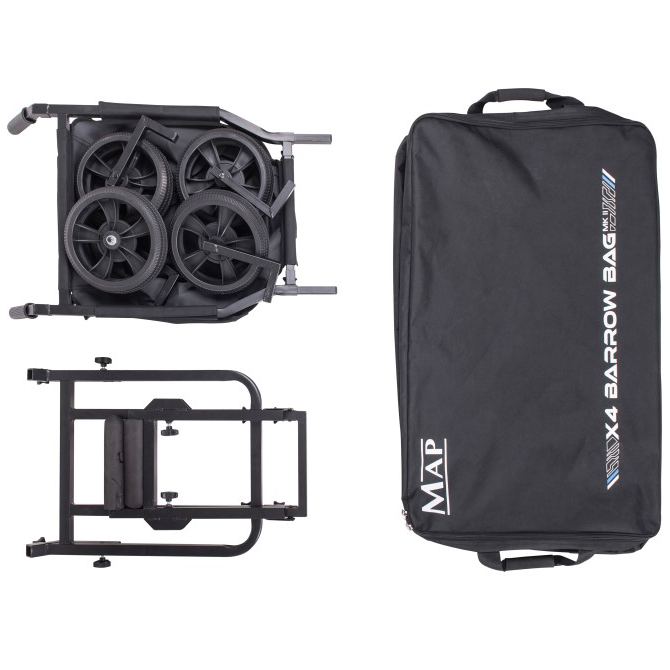 Super kaina 359eur Tubo Karutis Sulankstomas prailginamas galingas daiktamas vežti su 4 ratais + dėklas - Image 2