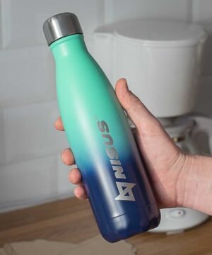 Alternative view of Super Kaina 19eur Termosas Butelis 0.5L Green & Black Gertuvė Gera Dovana