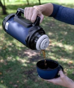 Alternative view of Super Kaina 65eur Termosas Nerūdijančio Plieno Nisus su rankena 1.4L + puodelis Termosas maistui