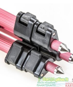 Tripodas 50-110cm Feeder Teleskopinis aliuminis 4-5 meškerėm - Image 3