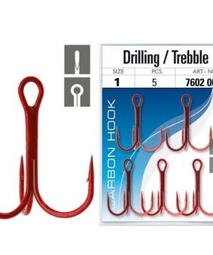 Trišakis Vanadium RED Titan 3vnt Nr.3/0 Trolling