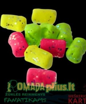 Alternative view of Palijos Siaubas Trout Paletės 60 g Multi-Color su Blizgučiais Plaukiančios Labai geras masalas, sukurtas specialiai upėtakiams Palijoms Sykams