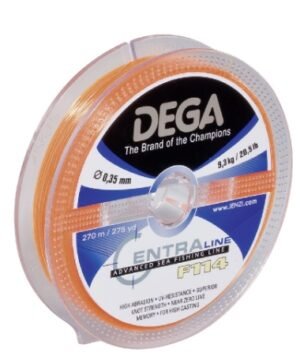 Valas jūrinis DEGA CENTRA Fluo/Orange 0.70mm 130m