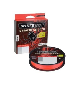 Valas pintas Spiderwire Stealth Smooth 8 RED USA 150m