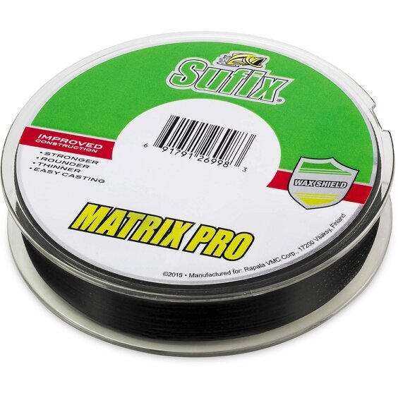 Valas Pintas Sufix Matrix Pro Black 250m 0.35mm Finland