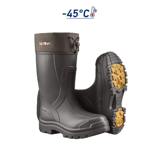 Super Kaina 89eur Žieminiai EVA Botai TORVI -45°C Naujas Modelis su neslystančiais padais Žvejybai ir Medžiokliai Plati keltis