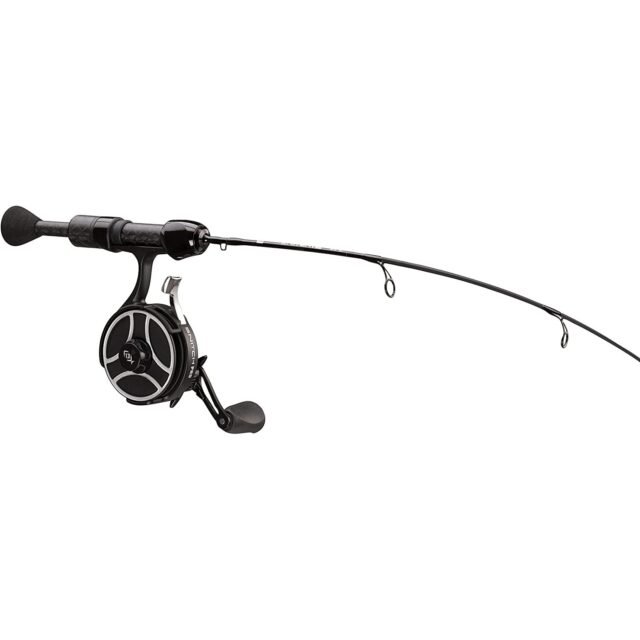 Žieminis SPININGĖLIS + RITĖ 13 Inline Ice Fishing Combo LH - Image 2