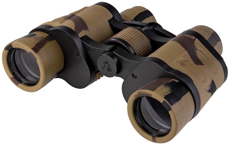 Žiūronai 8x40 Camou Hunter Gumuoti
