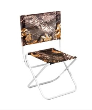 Žvejybinė kėdė Camo Compact su atlošu iki 120kg Labai Tvirta