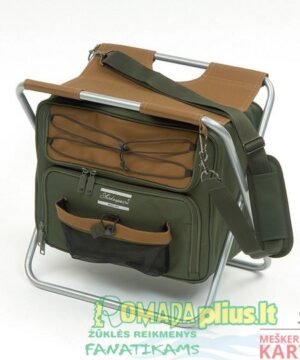 Žvejybinė Sulankstoma kėdė su šalkrepšiu žvejybai Shakespeare Folding stool / Cooler Ba Shakespeare Aukšta Kokybė!