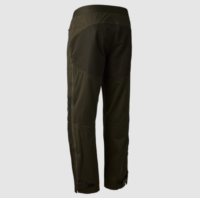 Kelnės Nuo Lietaus Deerhunter Rain Medžioklinė Ruda Apranga Medžiotojui DEER-TEX® 100% atsparus vandeniui Lengvos - Image 2