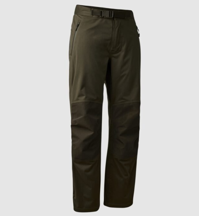 Kelnės Nuo Lietaus Deerhunter Rain Medžioklinė Ruda Apranga Medžiotojui DEER-TEX® 100% atsparus vandeniui Lengvos - Image 3