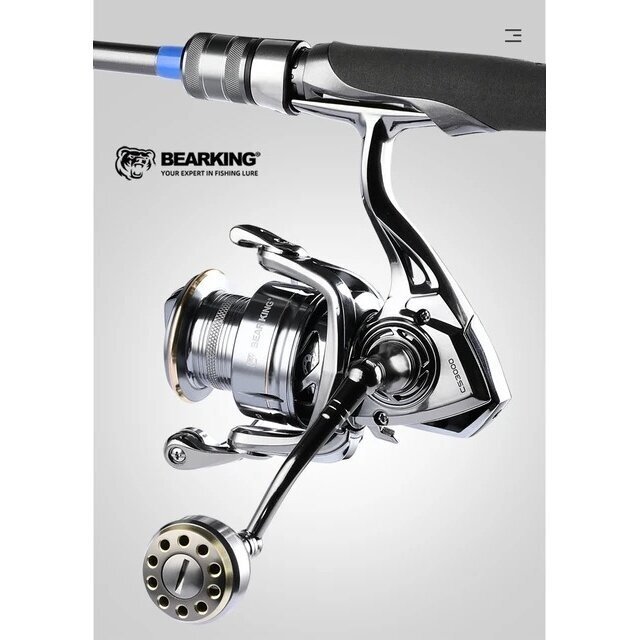 Ritė jūrinė BEARKING Caesar Saltwater 7 guoliai - Image 2