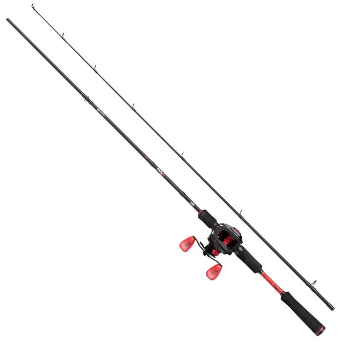Super Kaina 144eur Komplektas Spiningas su ritė MAX PRO Red AbuGarcia 1.98m 10-40g Casting