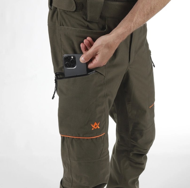 -20% Super Kaina 159eur Kelnės ALASKA Extreme Lite nuo vėjo Windstopper Waterproof Membrana 20.000/20.000 Žvejui ir Medžiotojui Tylus Nešlama išorinis audinys - Image 7