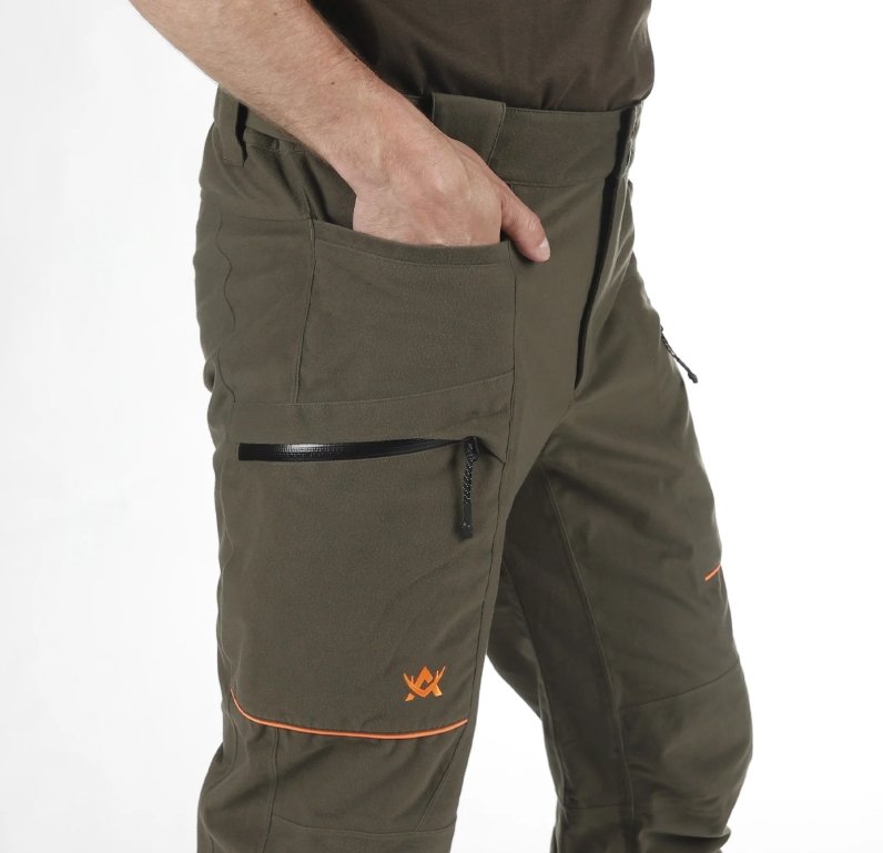 -20% Super Kaina 159eur Kelnės ALASKA Extreme Lite nuo vėjo Windstopper Waterproof Membrana 20.000/20.000 Žvejui ir Medžiotojui Tylus Nešlama išorinis audinys - Image 8