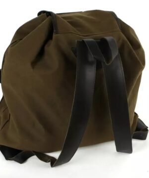 Alternative view of Super Kaina 79eur Kuprinė Suomiška Klasikinė Kuprinė su tikros Odos elementais Žvejybai Medžioklei Turizmui Praktiškai Amžina kuprinė