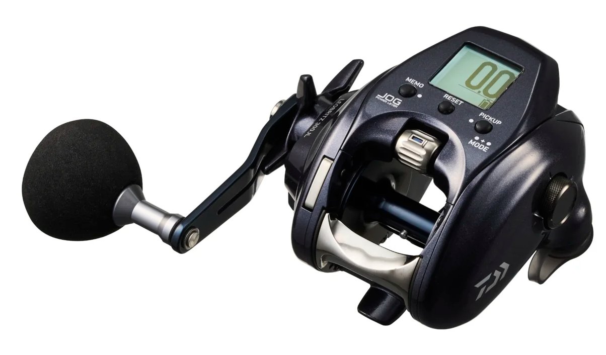 Naujas 2026m. DAIWA Multiplikatorius elektrinis Leobritz 300 Jog Power L Daiwa made in JAPAN Stabdis Super 11kg