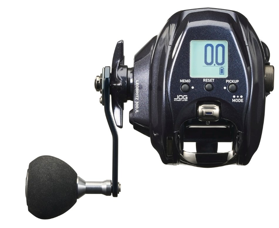 Naujas 2026m. DAIWA Multiplikatorius elektrinis Leobritz 300 Jog Power L Daiwa made in JAPAN Stabdis Super 11kg - Image 6