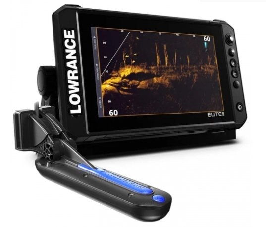 SUPER KAINA 1095eur Echolotas Lowrance Elite 9 FS su sonaru Active Scan Naujovė - Liečiamu Ekranu