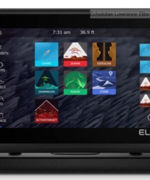 Alternative view of SUPER KAINA 1095eur Echolotas Lowrance Elite 9 FS su sonaru Active Scan Naujovė - Liečiamu Ekranu