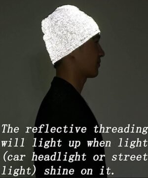 Alternative view of Super Kaina 19eur Žvejybai Medžioklinė Kepurė Šviesą Atspindinti Kepurė Dviguba Apsauga Tamsios Paros Metu