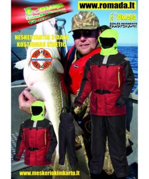 -20% Super Kaina 365eur Kostiumas Neskęstantis Šiltas Labai Lengvas dviejų dalių FLOAT GUARD Suit WARM GUARD Norvegijai ir ant Ledo Nepakeičiamas