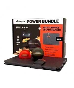 Alternative view of Super Naujiena CHIRP+3 DEEPER Komplektas Echolotas Deeper Chirp Plus 3+ žuvų ieškiklio saulės baterijų maitinimo rinkinys