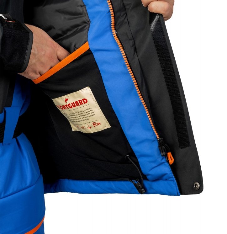 -28% Super Kaina 449eur Kostiumas Žieminis Neskęstantis Naujausia (3.0 Versija) EDITION GRAFF FLOAT GUARD NESKĘSTANTIS 2 DALIŲ KOSTIUMAS WARM GUARD Norvegijai ir ant Ledo juodai mėlynas - Image 11