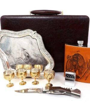 Alternative view of Super kaina 299eur Dovanų Komplektas Hercogo Medžiotojui Žvejui Rinkinys Picnic Gamtoje +Odinis Diplomatas dovana Šuns Atvaizdu