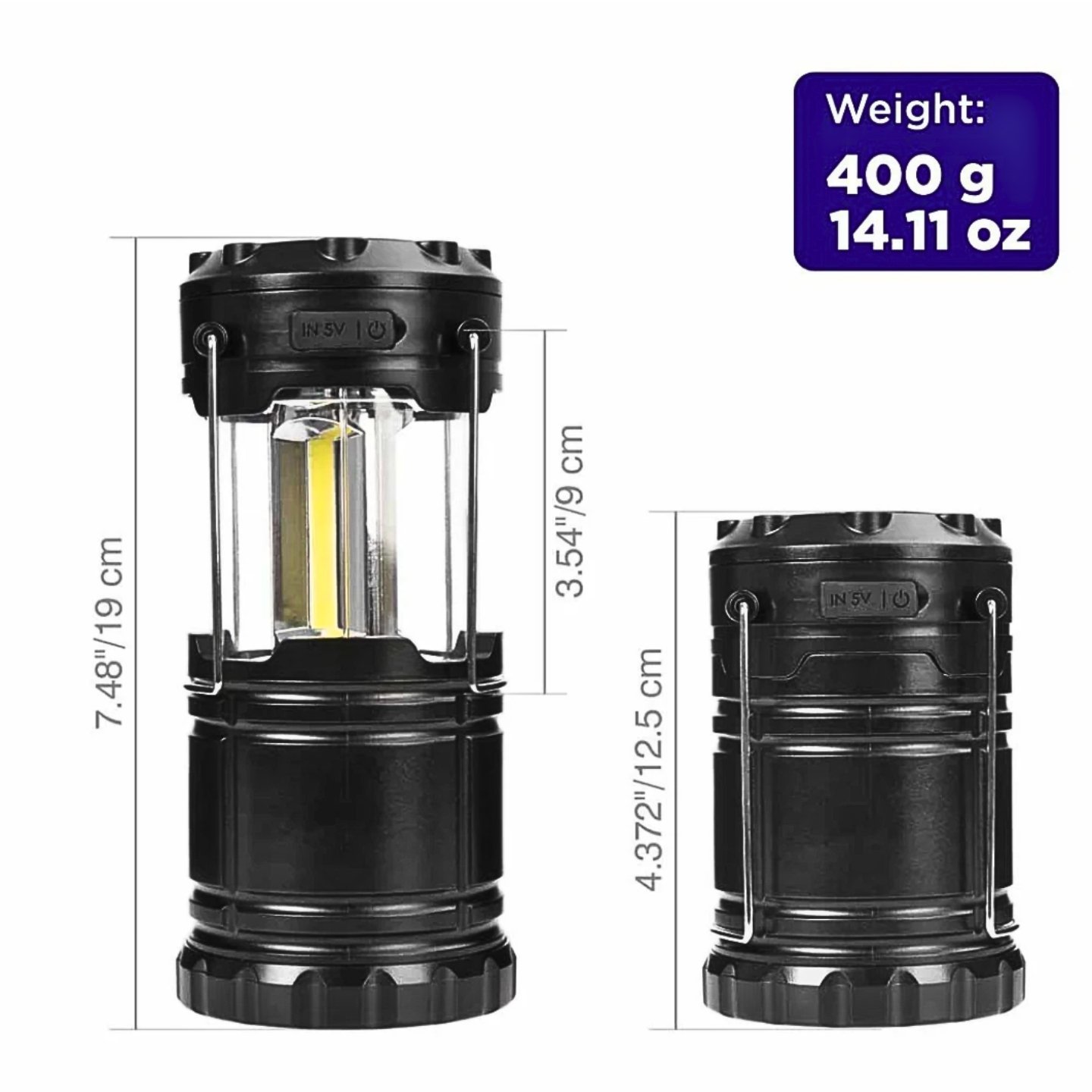 Super kaina 39eur Prožektorius pakraunamas Camping su Power banku / Belaidis telefono įkroviklis - Image 7