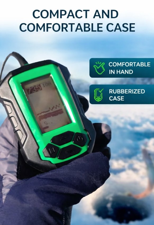 -20% SUPER KAINA 159eur Naujas Praktik 5 Multi-Language Echolotas Sonar Fish Finder Eholots Fish Finder PRAKTIK 5 Multi-Language - Image 7