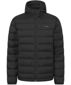 Super kaina Striukė Su Tikrais Pūkais Lengva ir Šilta VIKING Rovi Black