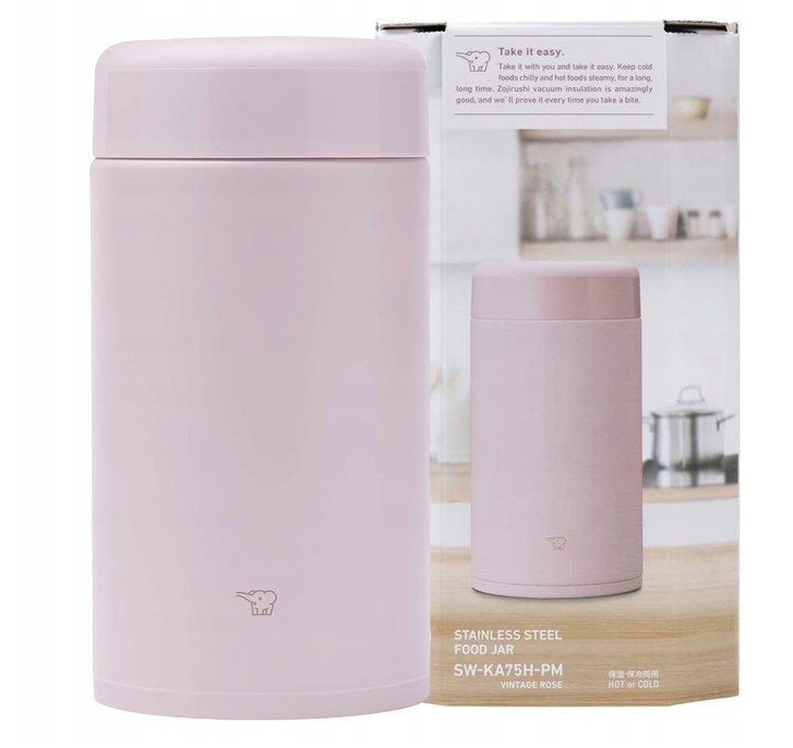 Termosas maistui ZOJIRUSHI 0.75L Pink Japan