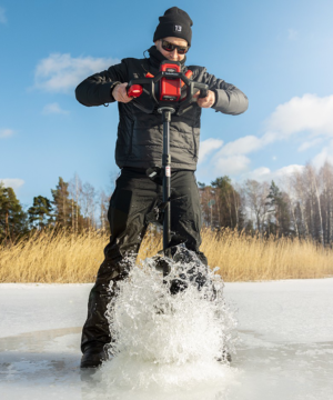 STRIKEMASTER MAVEN 40V COMBO Rapala Akumuliatorinis ledo grąžtas su baterija ir įkrovikliu