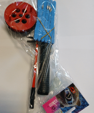 Alternative view of Super kaina 19eur Komplektas Žieminė Stintinė Meškerėlė surišta pilnai su valu sargeliu ir stintine sistemėlė Fosforinėmis avižėlėmis Liko tik Žvejoti Stintas