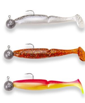 Riperių su Jigu komplektas Starkis 7.5cm 7g 3vnt N2