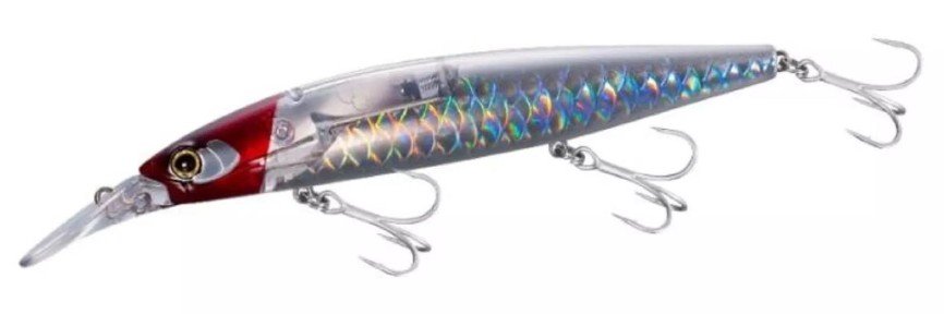 Naujiena Vobleris Shimano Exsence DIVE ASSASSIN 125S FB 125mm 28g Skęstantis Novatoriškas jerkbait, turintis unikalią „Flash Boost“ funkciją