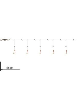 Alternative view of Sistema jūrinė Grandwave Herring Sabiki 14 micro Daiwa