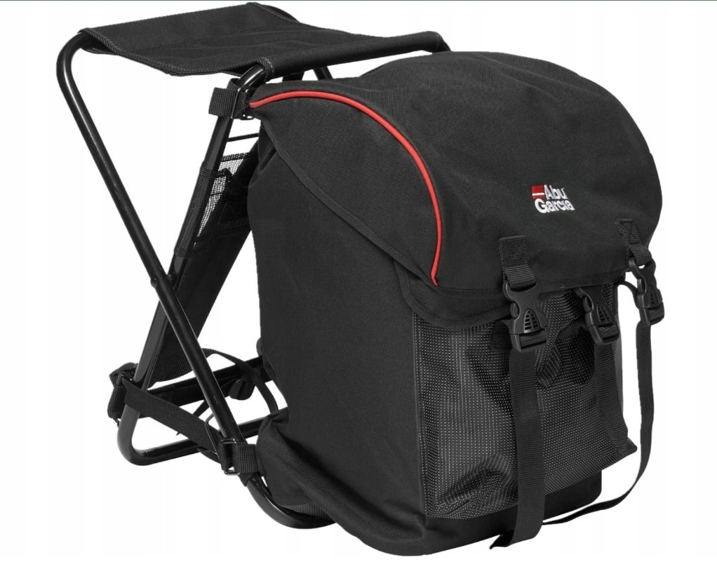 -25% Super kaina 69eur Žvejybinė Šilta Kėdė Kuprinė kėdutė Abu Garcia Max iki 120kg Labai tvirtas rėmas Aukšta Kokybė Švedija