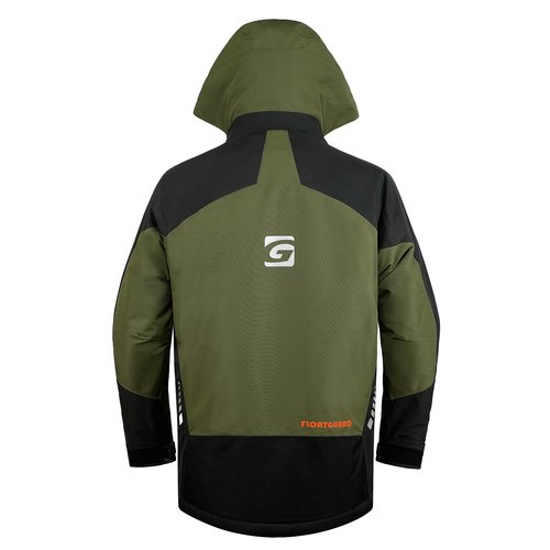 Kostiumas Neskęstantis 4XL BIG SIZE GRAFF 4.0 FLOAT GUARD NESKĘSTANTIS 2 DALIŲ KOSTIUMAS WARM GUARD Norvegijai ir ant Ledo Green Black - Image 4