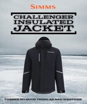 SIMMS 4XL-5XL Striukė Simms Challenger Flame insulated+ Kelnės aukštos BIB  Toray® Labai Stambiems Vyrams