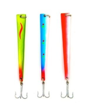 Blizgių Rinkinys Vėjažuvių Žūklei 28g 38g 3vnt